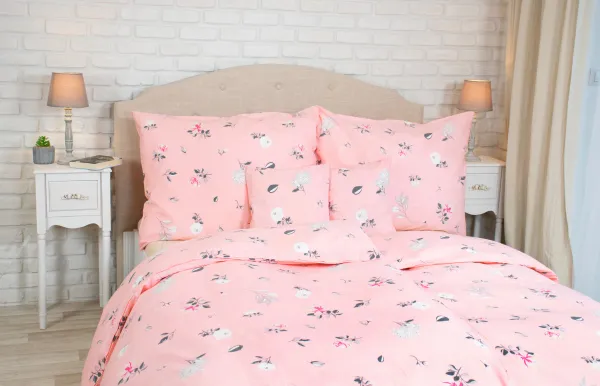 Bavlnená bielizeň  FLORIS PINK