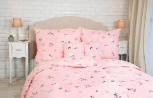 Bavlnená bielizeň  FLORIS PINK