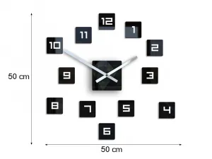 Moderné nástenné hodiny CUBE