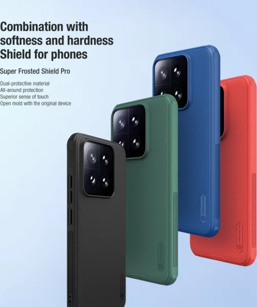 NoName Nillkin Super Frosted PRO Zadní Kryt pro Xiaomi 14 Black