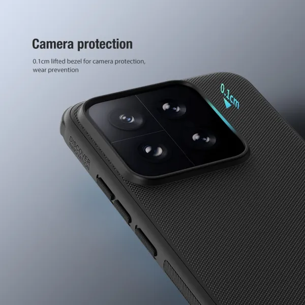 NoName Nillkin Super Frosted PRO Zadní Kryt pro Xiaomi 14 Black