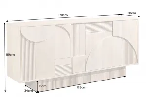Komoda GOLIEDOR Dekorhome