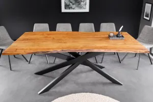 Jedálenský stôl ATHAMÁS akácie Dekorhome