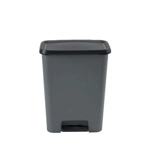 Kôš Curver® COMPATTA BIN, 50 lit., 29.4x49.6x62 cm, čierny/sivý, na odpad
