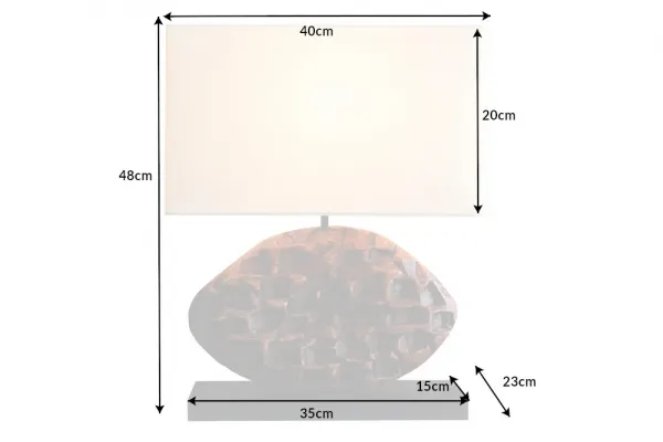 Stolová lampa APIA Dekorhome