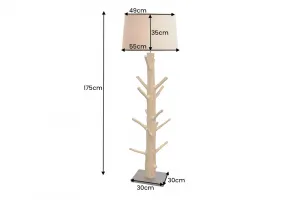 Stojací lampa NISTOR Dekorhome