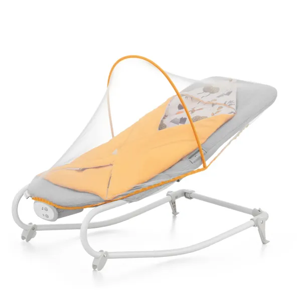 Hojdacie kresielko s melódiou Kinderkraft Felio 2 Forest Yellow