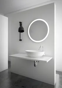 HOPA - Zrkadlo s LED osvetlením BRILON - Priemer - 70 cm OLNZBRIL70
