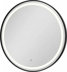 HOPA - Zrkadlo s LED osvetlením TANNA BLACK OLNZTAN70B