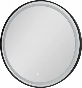 HOPA - Zrkadlo s LED osvetlením TANNA BLACK OLNZTAN70B