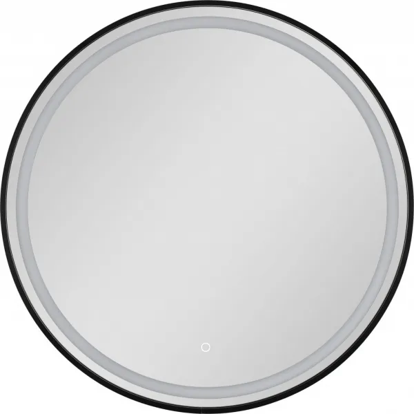 HOPA - Zrkadlo s LED osvetlením TANNA BLACK OLNZTAN70B