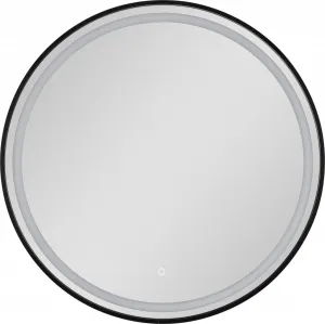 HOPA - Zrkadlo s LED osvetlením TANNA BLACK OLNZTAN70B