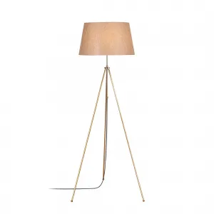 ASIR Stojacia lampa TRIPOD vintage svetlohnedá