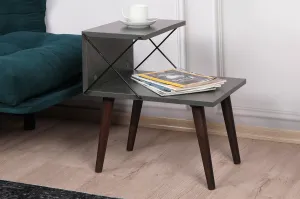 Nočný stolík Cross Anthracite