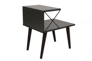 Nočný stolík Cross Anthracite