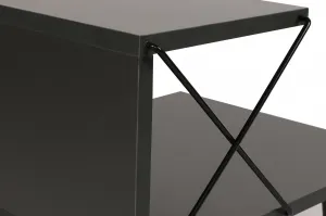Nočný stolík Cross Anthracite