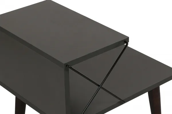 Nočný stolík Cross Anthracite