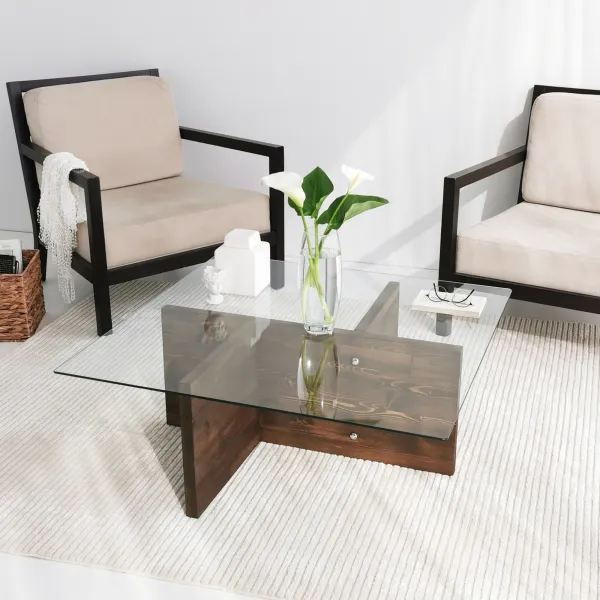 Konferenčný stolík Glory - Walnut