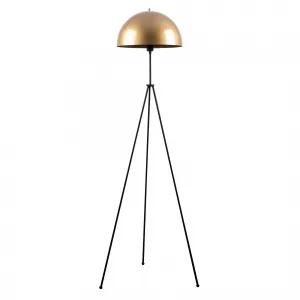 ASIR Stojacia lampa CAN zlatá čierna
