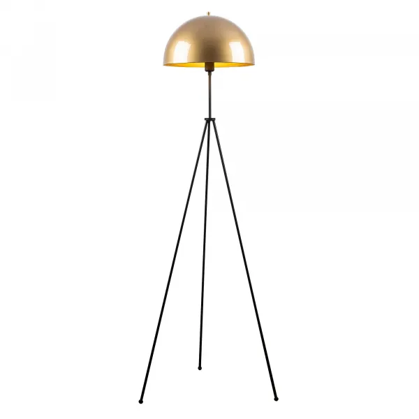 ASIR Stojacia lampa CAN zlatá čierna