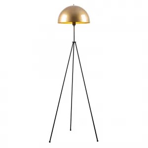 ASIR Stojacia lampa CAN zlatá čierna