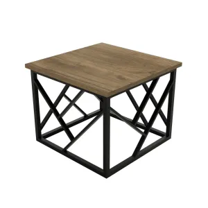 Konferenčný stolík Woda - Walnut, Black