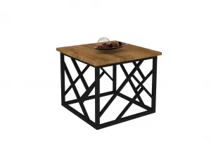 Konferenčný stolík Woda - Walnut, Black