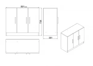 Office Furniture Set Vo14-Ob