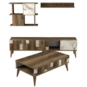 Living Room Furniture Set Madrid - White