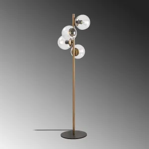 ASIR Stojacia lampa FAZE - NT - 116 zlatá