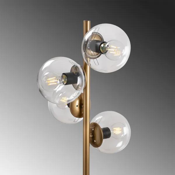 ASIR Stojacia lampa FAZE - NT - 116 zlatá