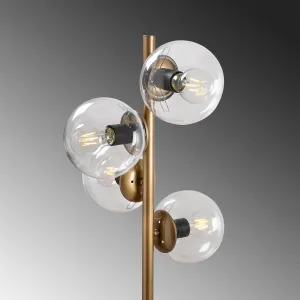 ASIR Stojacia lampa FAZE - NT - 116 zlatá