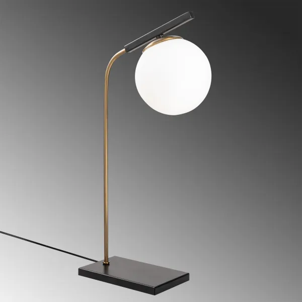 ASIR Stolná lampa YILDIZ - 4021 antická čierna