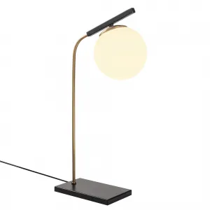 ASIR Stolná lampa YILDIZ - 4021 antická čierna