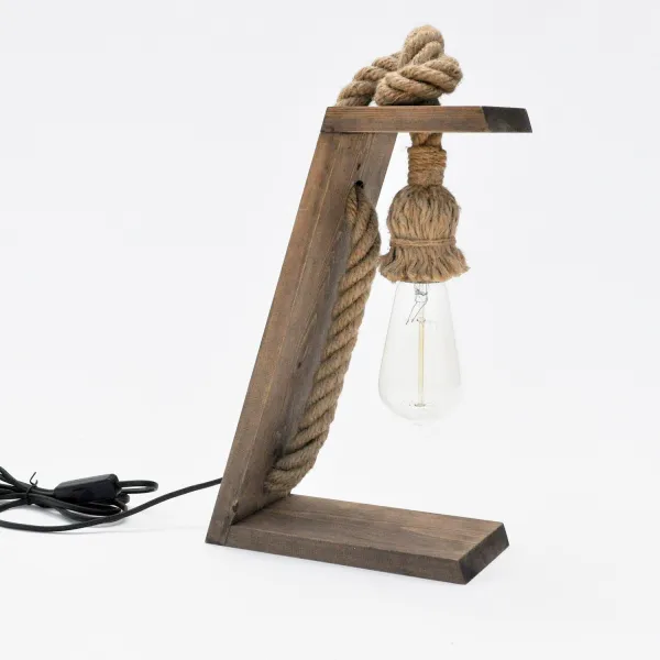 ASIR Stolná lampa PP166 orech