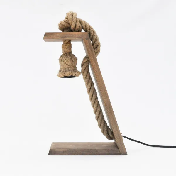 ASIR Stolná lampa PP166 orech
