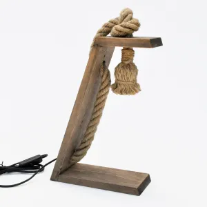 ASIR Stolná lampa PP166 orech