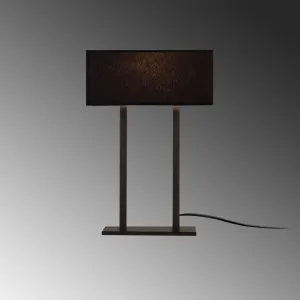 ASIR Stolná lampa SALIHINI - MR-615 čierna