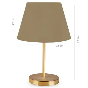 ASIR Stolná lampa AYD-2852 cappuccino