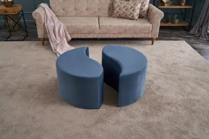Stolička Alis Pouf Blue