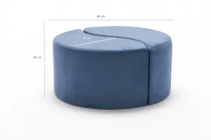 Stolička Alis Pouf Blue