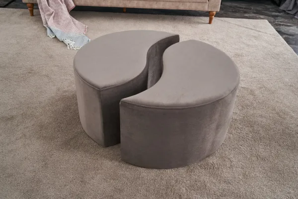 Stolička Alis Pouf Mink