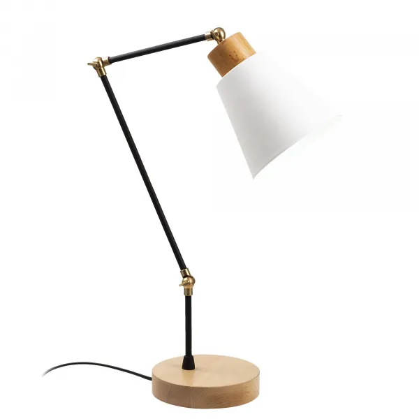 ASIR Stolná lampa MANAVGAT - N-598 biela