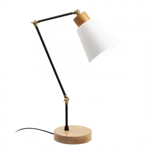 ASIR Stolná lampa MANAVGAT - N-598 biela
