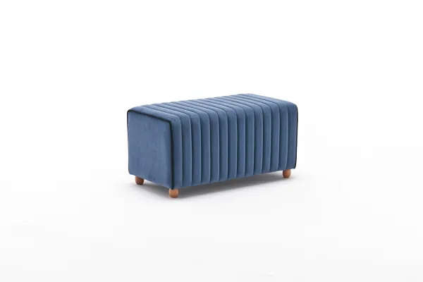 Stolička Mabel Pouf Blue