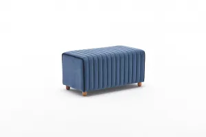 Stolička Mabel Pouf Blue