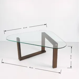 Konferenčný stolík Orta Walnut