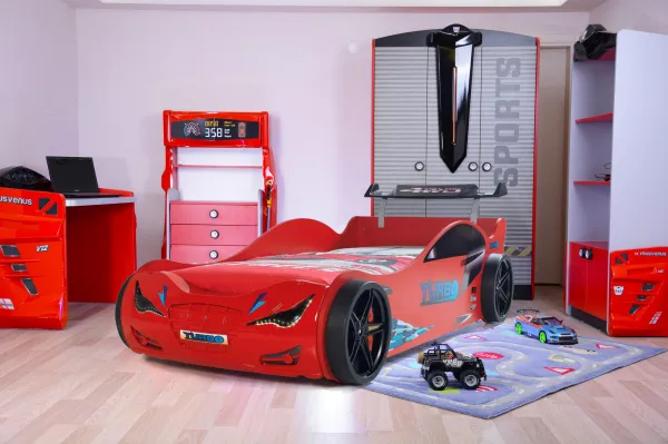 Car Bed Eko - Red