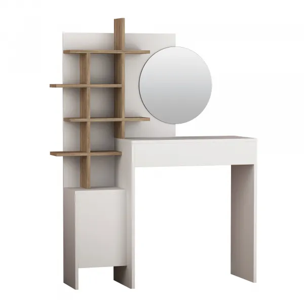 Toaletný stolík Mup White and Oak