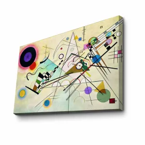 ASIR Obraz na plátne reprodukcia KOMPOZÍCIA 8 W.KADINSKY 70 cm
